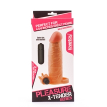 Pleasure X-Tender Vibrating Penis Sleeve  1