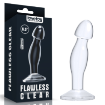 6.5'' Flawless Clear Prostate Plug