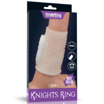 Vibrating Spiral Knights Ring (White) II