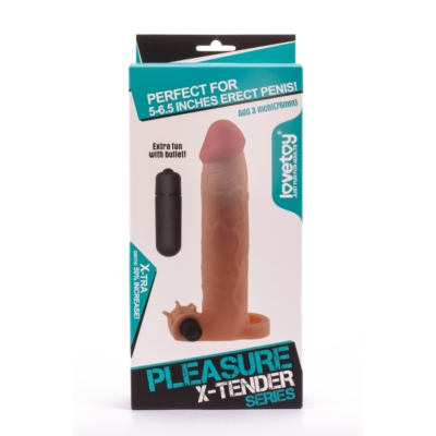 Pleasure X-Tender Vibrating Penis Sleeve  5