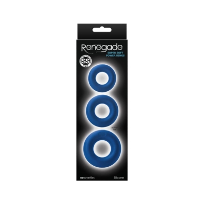 Renegade Super Soft Power Rings Blue