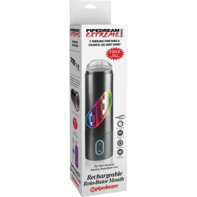 Pipedream Extreme Toyz Rechargeable Roto-Bator Mouth