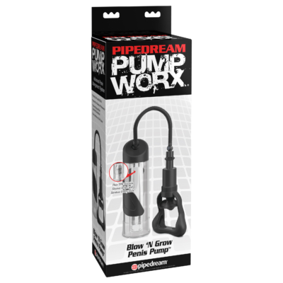 Pump Worx  Blow-N-Grow Penis Pump Black