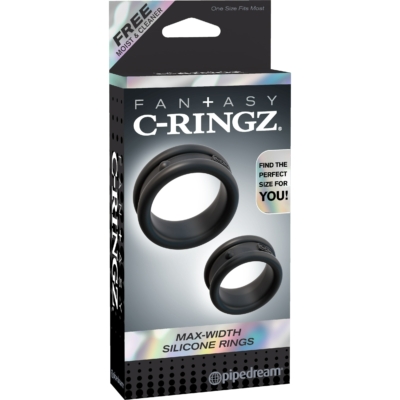 Fantasy C-Ringz Max-Width Silicone Rings