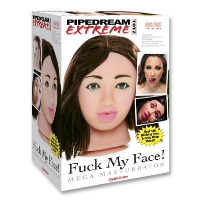 Pipedream Extreme Fuck My Face Brunette